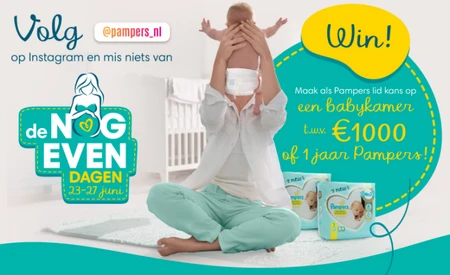 Pampers nog even dagen