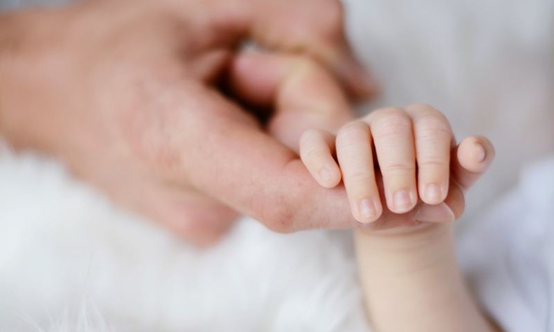 baby handje