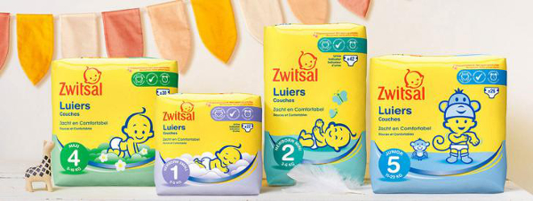 Zwitsal luiers