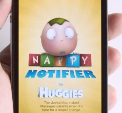 Huggies Nappy Notifier app