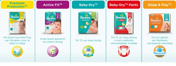 Pampers luiers anno 2017