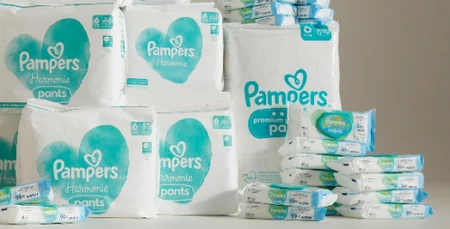 allerlei pampers verpakkingen