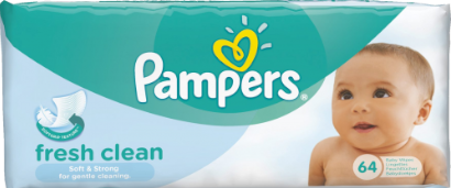 Pampers Fresh Clean Babydoekjes | bespaar tot 75%