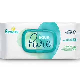 Pampers aqua baby sales wipes