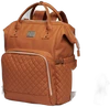 NanaBeebi  2.0 Leren Luiertas - Cognac