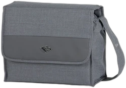 Bébécar  Luiertas incl. Matje - Dark Grey
