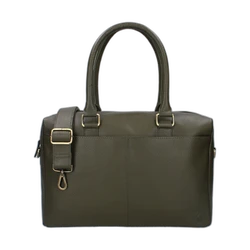 Kidzroom Rome Lovely Leather Luiertas - Green Kidzroom Rome Lovely Leather Luiertas - Green