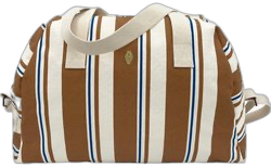 Milinane - Luiertas - Riviera Stripe, goudkleurige ritssluiting - Baby - Onderweg - Lichtgewicht - Waterdichte binnenkant - Oeko-Tex 100 - Praktisch - Wasbaar - Verstelbaar - Kraam cadeau - Babyshower
