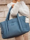 Luiertas Parijs Puffy BEABA blauw