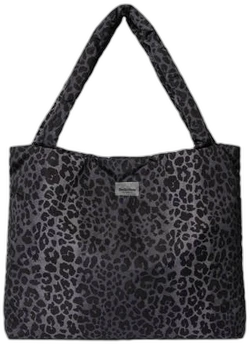 Studio Noos Puffy Mom Bag Grijs Panterprint
