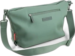 Done by Deer Schouderluiertas in Stijlvolle Groene Tint Groene Done by Deer schouderluiertas met rits en verstelbare schouderriem.