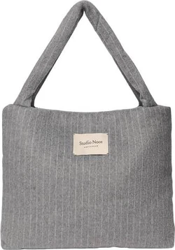 Studio Noos luiertas Flannel Chalkstripe grijs