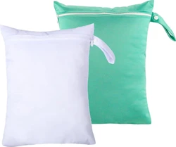 Provento Wetbag Groen/Wit (set van 2)