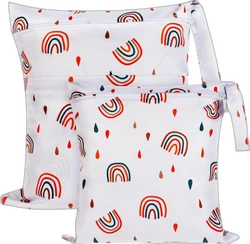 Wetbag set van 2 - Regenboog