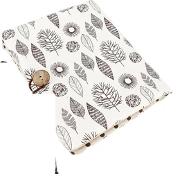Luiertas-organizer 22x37 cm - Wit bladerprint