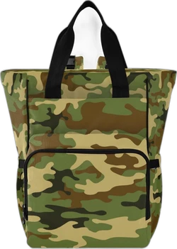 Luiertas rugzak waterdicht 39 cm - Camouflage
