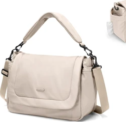 SnelShoppen puffer luiertas tote 22L - Abrikoos