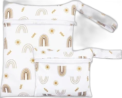 ShopVlot wetbag set van 2 - Gouden regenbogen