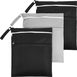 Allecta wetbag set van 3 - Zwart/grijs