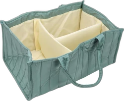 Opvouwbare luiercaddy 26x20x7 cm - Lichtgroen