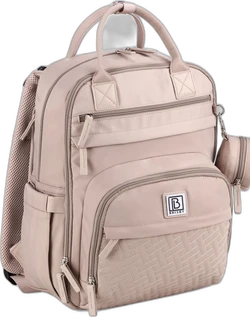 Brisby Premium luiertas rugzak - Muted (roze)