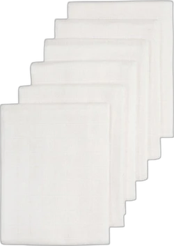 Meyco hydrofiele luiers (10 stuks) - Uni wit