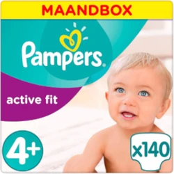 Pampers - Active Fit - Maandbox - Maat 4+ Pampers - Active Fit - Maandbox - Maat 4+
