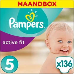 Pampers - Active Fit - Maandbox - Maat 5 Pampers - Active Fit - Maandbox - Maat 5
