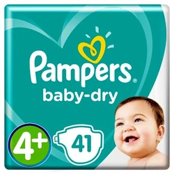Pampers - Baby-Dry - Voordeelpak nieuw - Maat 4+