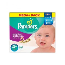 Pampers - Active Fit - Megabox+ - Maat 4+ Pampers - Active Fit - Megabox+ - Maat 4+