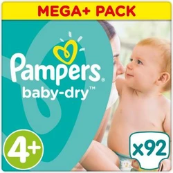 Pampers - Baby-Dry - Megabox+ - Maat 4+