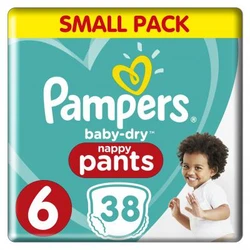 Pampers - Baby-Dry Pants - Reuzenpak - maat 6 Pampers - Baby-Dry Pants - Reuzenpak - maat 6