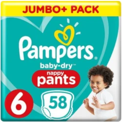Pampers - Baby-Dry Pants Maxi - jumbo+ - maat 6 Pampers - Baby-Dry Pants Maxi - jumbo+ - maat 6