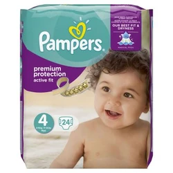 Pampers - Active Fit - Standaard pak nieuw - Maat 4