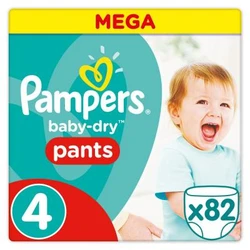 Pampers - Baby Dry Pants - Mega - 4