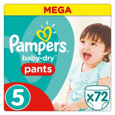 Pampers - Baby Dry Pants - Mega - 5 Pampers - Baby Dry Pants - Mega - 5