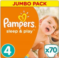 Pampers - Sleep & Play - Jumbo Pack - maat 4