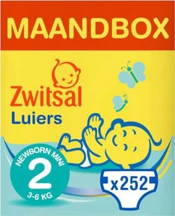 Zwitsal Luiers - maandbox - 2