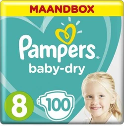 Pampers - Baby-Dry - Maandbox - Maat 8