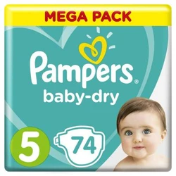 Pampers - Baby-Dry - Mega pak - 5