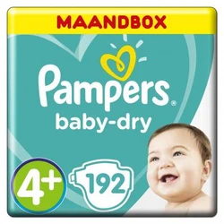 Pampers - Baby Dry - Maandbox+ - maat 4+