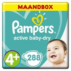 Pampers - Baby-Dry - Maandbox - Maat 4+
