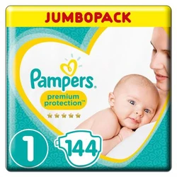 Pampers Premium Protection - jumbo+ pak - 1