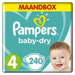 Pampers - Baby-Dry - Multibox - Maat 4