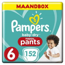 Pampers - Baby-Dry Pants - maandbox+ - maat 6 Pampers - Baby-Dry Pants - maandbox+ - maat 6