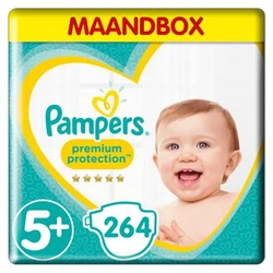 Pampers - Premium Protection - Mega maandbox - 5+ Pampers - Premium Protection - Mega maandbox - 5+