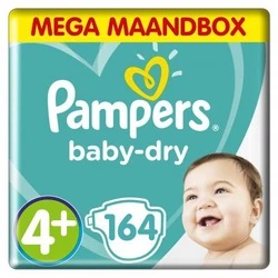 Pampers - Baby-Dry - Multibox - Maat 4+