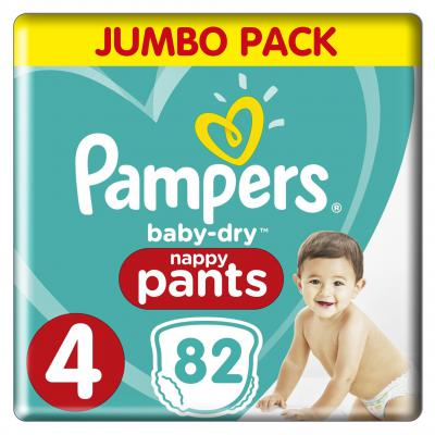 Pampers - Baby Dry Pants - Mega - 4 Pampers - Baby Dry Pants - Mega - 4