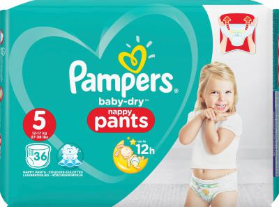 Pampers - Baby-Dry Pants - Voordeelpak- maat 5 Pampers - Baby-Dry Pants - Voordeelpak- maat 5