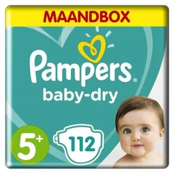 Pampers - Baby-Dry - Jumbo pak+ - Maat 5+